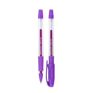 კალამი - გელიანი - PENSAN - Pen - Neon Gel - 1.0 mm - purple