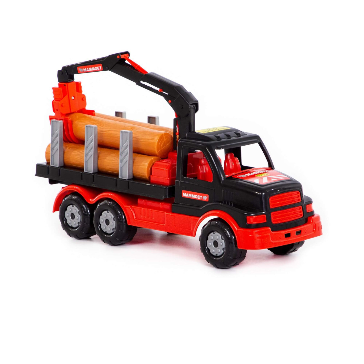 ხეტყის საზიდი სატვირთო მანქანა - Mammoet Timber Truck - 87751 pg-81094color Red 