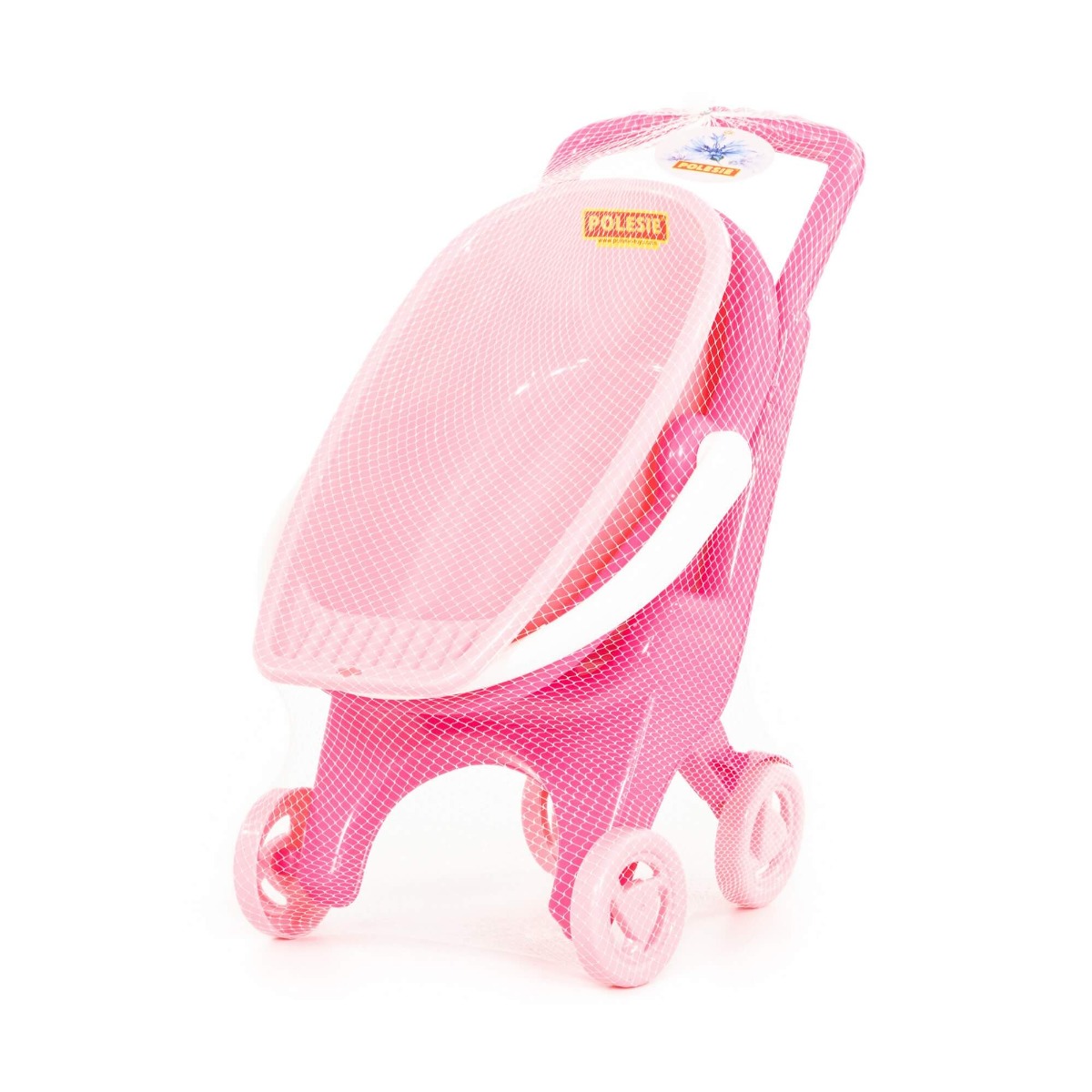 თოჯინის ეტლი  აქსესუარებით - Polesie - Doll Trolley with Accessories pg-81115color Pink 