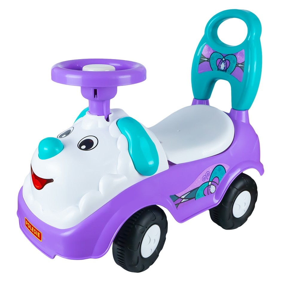 დასაჯდომი მანქანა იასამნისფერი (ძაღლი) - Polesie - Dog, Ride-on - purple pg-81155color იისფერი 
