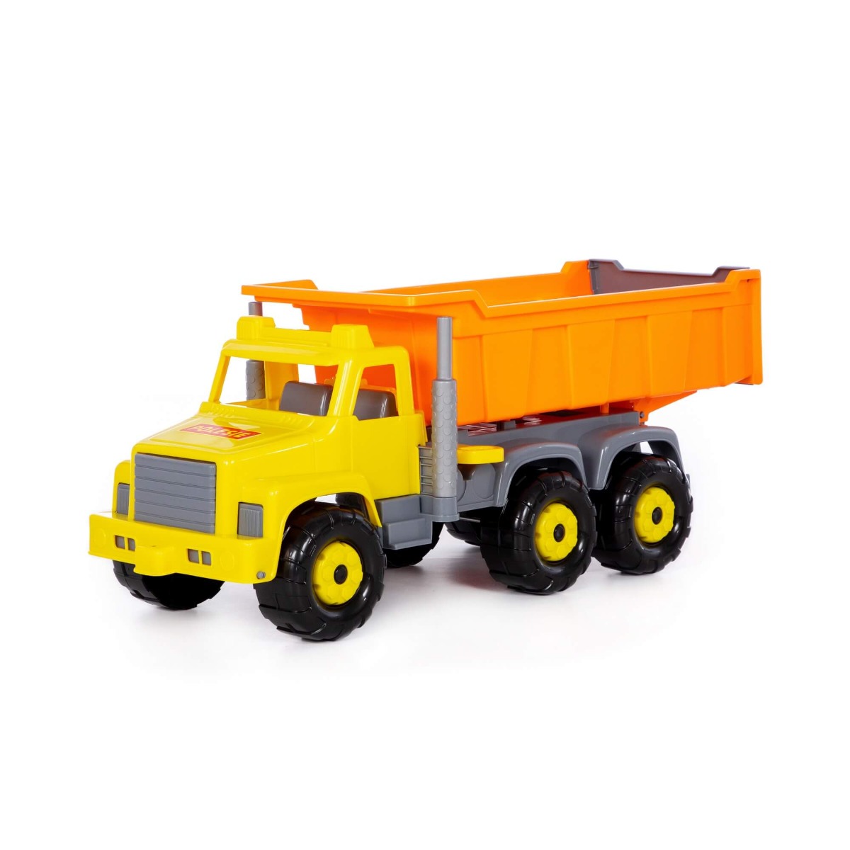 სატვირთო მანქანა "სუპერგიგანტი" - Polesie - Dump Truck "Supergigante" pg-81156  color Yellow 