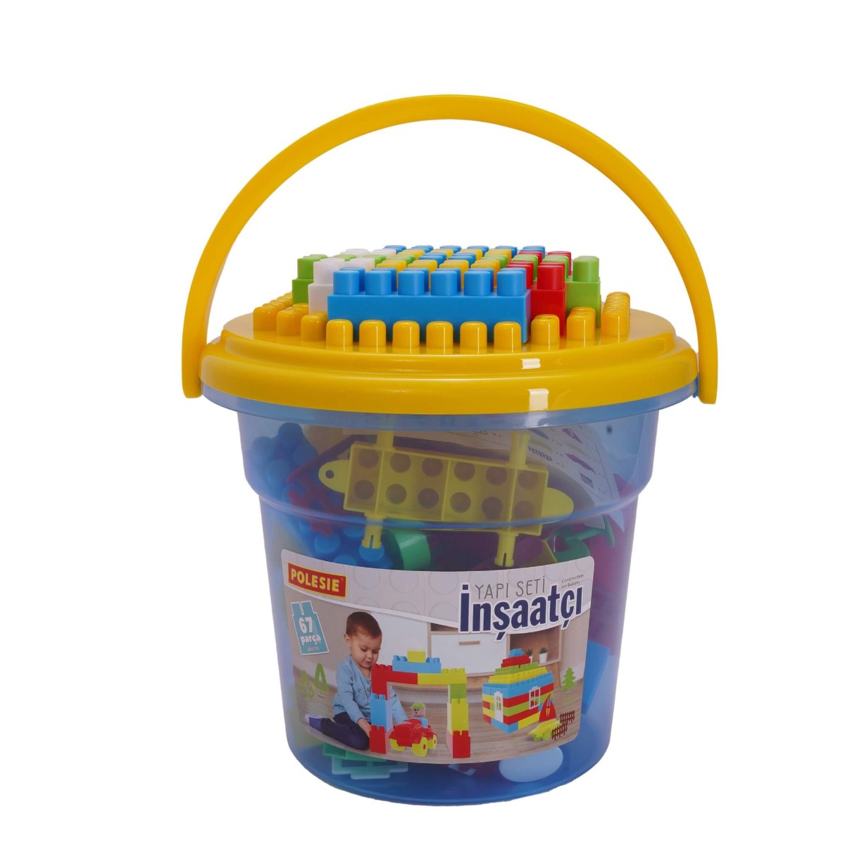 Polesie - სათამაშო ასაწყობი კუბიკი 95176 pg-81211 