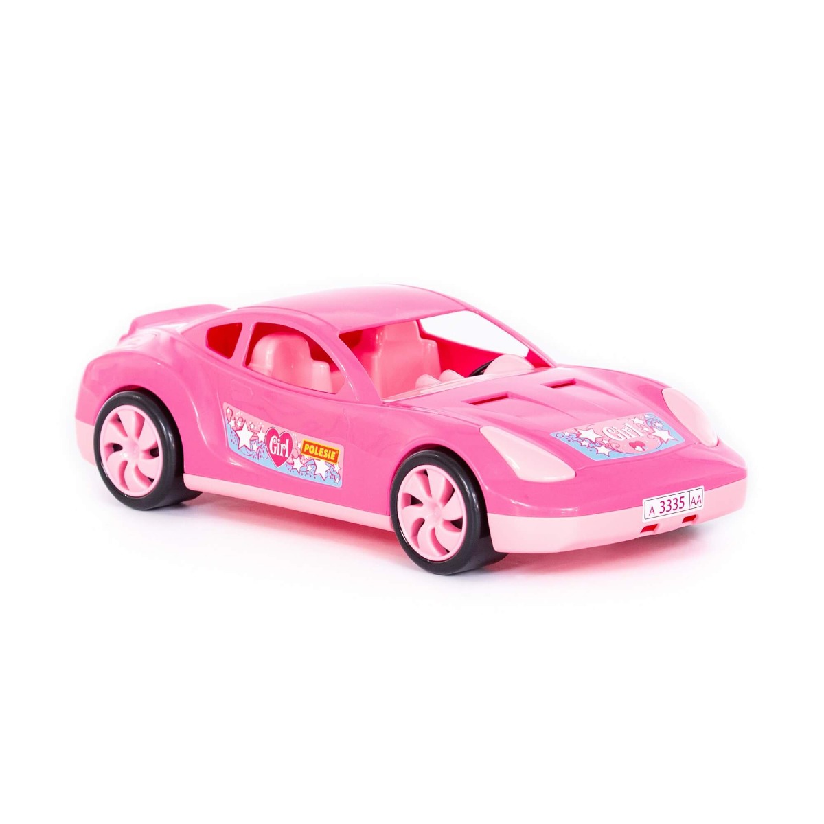 სარბოლო მანქანა "ტორნადო" - Polesie - Tornado racing car, pink pg-81222   
