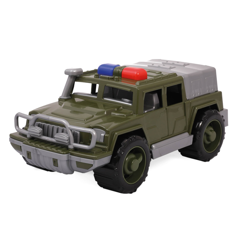 სათამაშო სამხედრო, საპატრულო ჯიპი - Polesie - Defender military patrol jeep pg-81308color Green 
