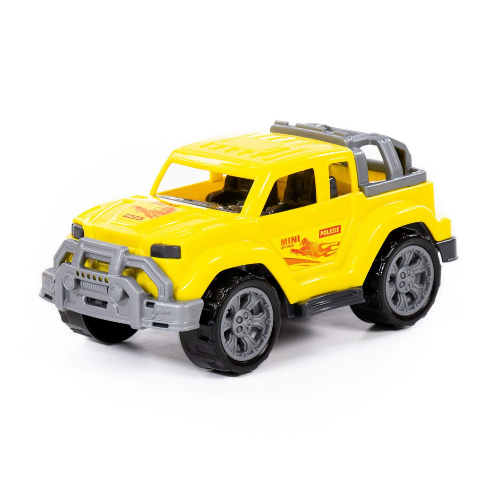 სათამაშო მანქანა, ლეგიონი (ყვითლი) - Polesie - Legionary Mini car, yellow pg-81314 