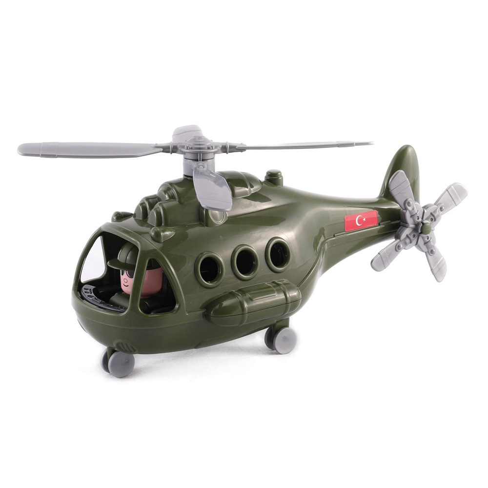 სათამაშო ვერტმფრენი - Polesie - Alpha military helicopter pg-81354   