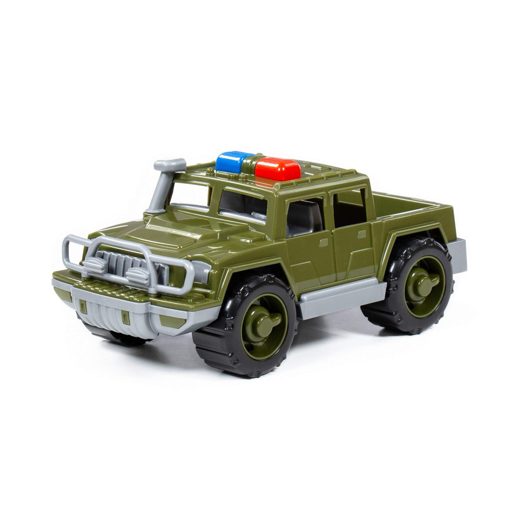 სათამაშო ჯიპი - Polesie - Defender military patrol pickup jeep pg-81362   