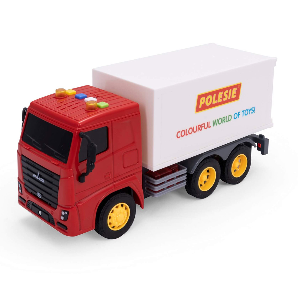 სათამაშო სატვირთო მანქანა - Polesie - City-1 box truck (box) pg-81399 