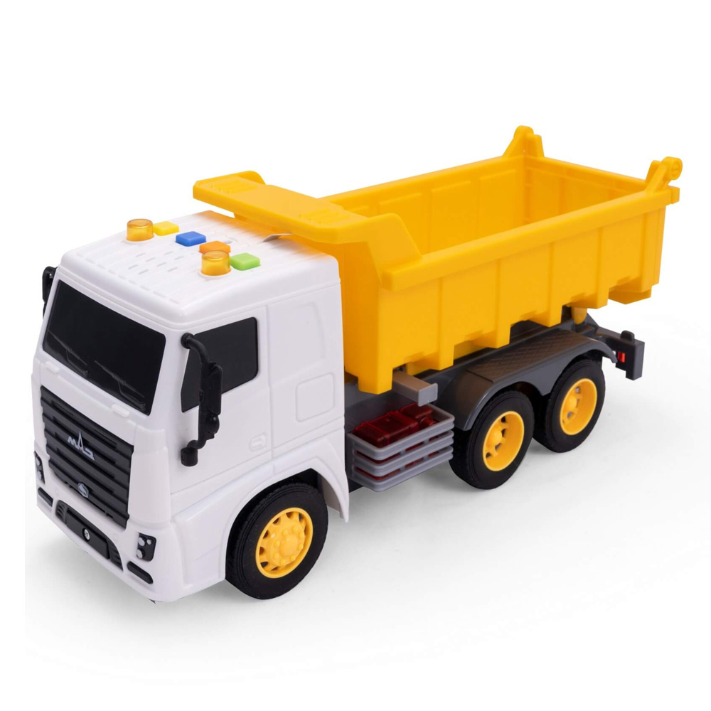 Polesie - 96258 - Dump Truck - სათამაშო მაქანა ნაგავსაყრელი pg-81401color ყვითელი 