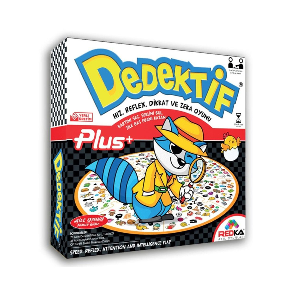 სამაგიდო თამაში - Redka - Dedectif - Family Game pg-81500color Multiple 