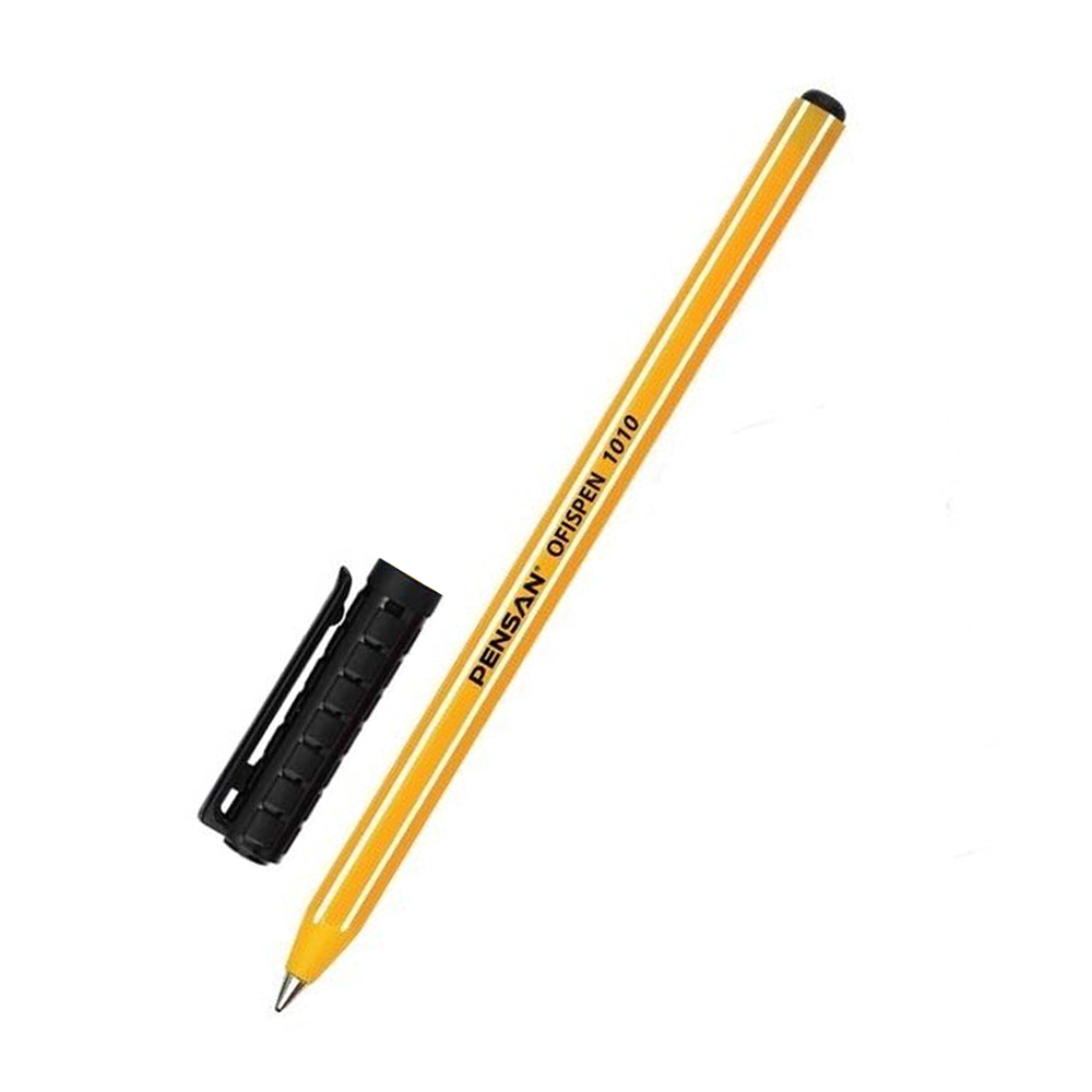 PENSAN - 1010/60 - Ofispen - Black - კალამი ბურთულიანი 1,0 mm pg-81585color შავი 