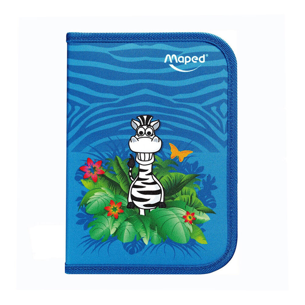Maped - 967814 - Jungle - პენალი სრული ნაკრებით - 32 ელემენტი pg-81924color ლურჯი 