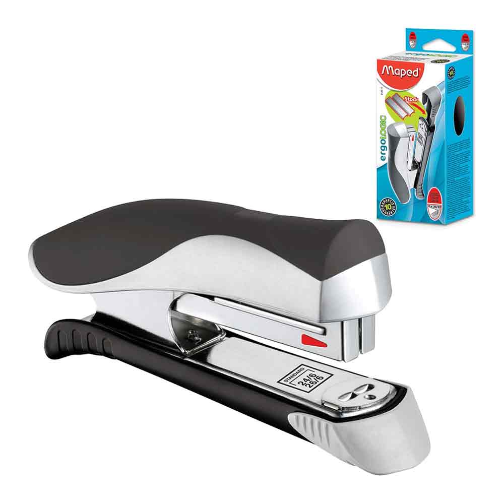 Maped - 352511 - Ergologic N24-26/6 - სტეპლერი pg-81945color შავი 