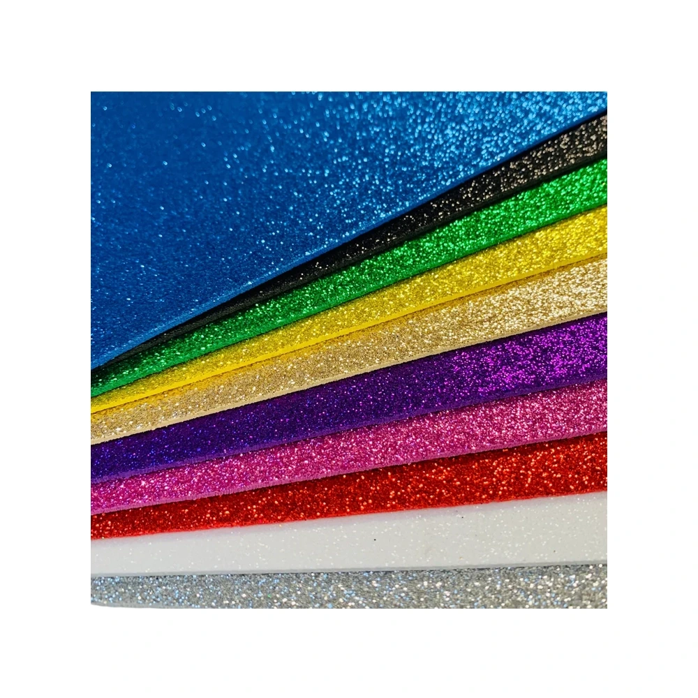 ევა ფერადი დეკორატიული ქაღალდი, არაწებოვანი - Eva Foam Glitter Paper - 50X70 - B2 pg-82264 