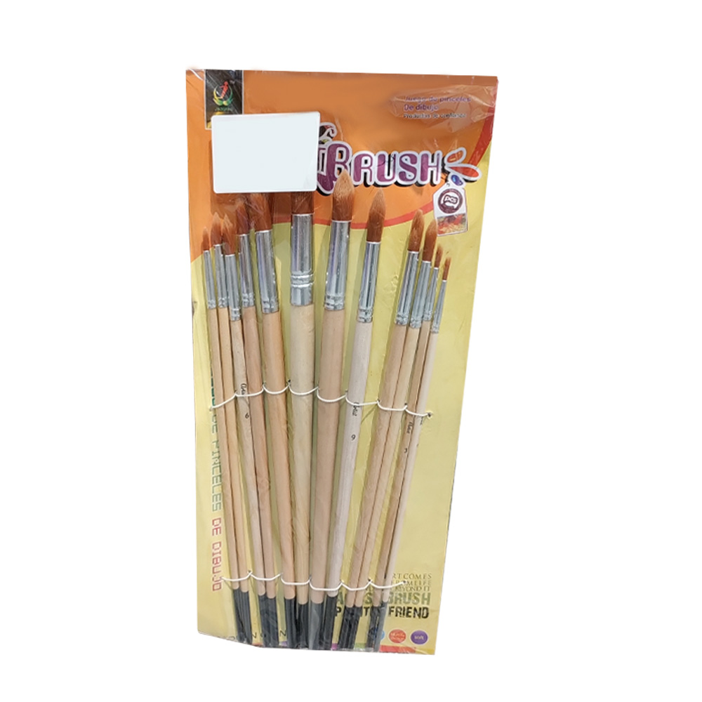 Brushes Set - 790 - ფუნჯების ნაკრები 12 ცალიანი pg-82819 