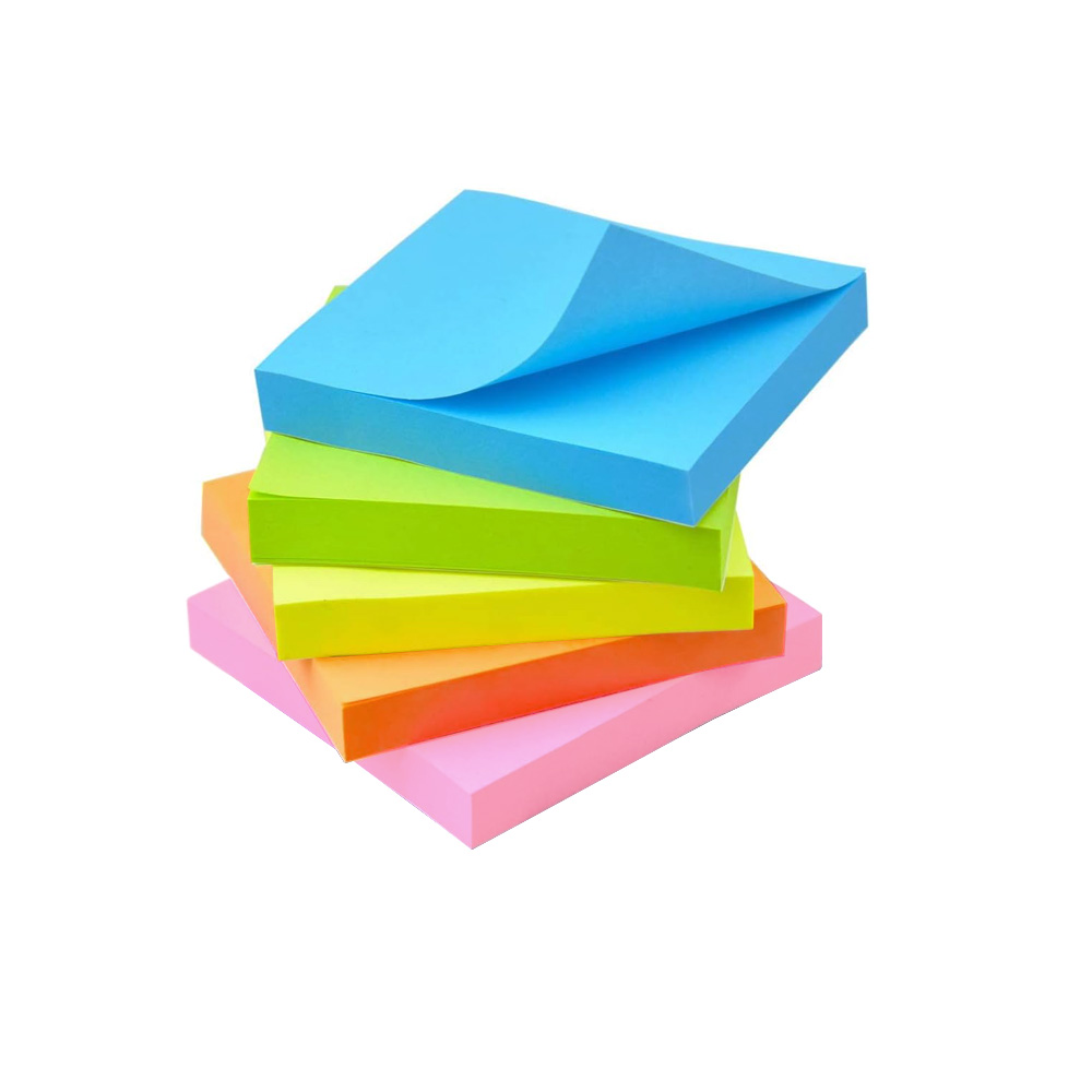ჩასანიშნი ფურცლები - Colors Sticky Notes - 8X8 - 400 sheets - 76x76mm pg-82855   