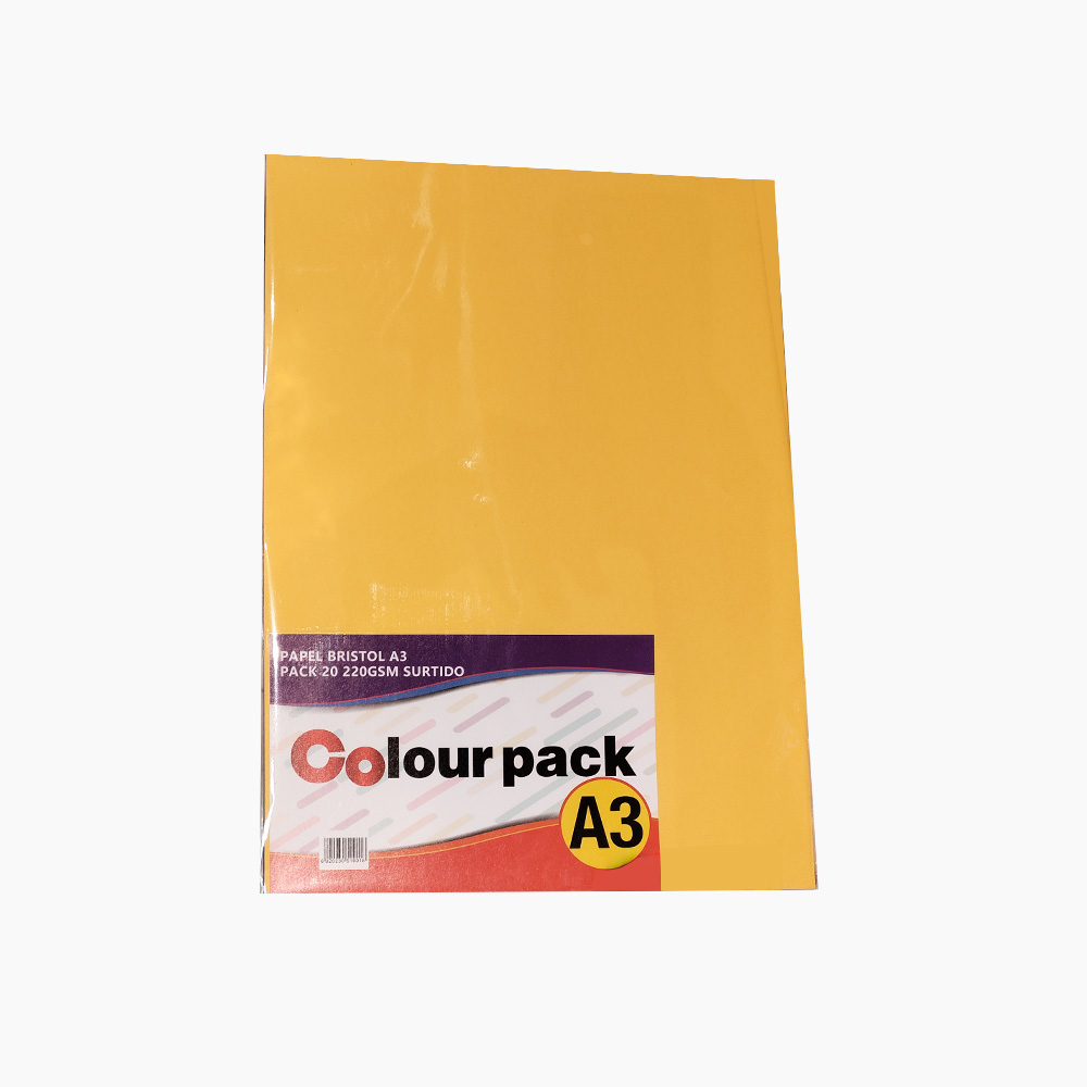 ფერადი ქაღალდი A3 - Colors Papers - A3 - 220 gsm - - 10 colors - PAP-200 pg-82857 