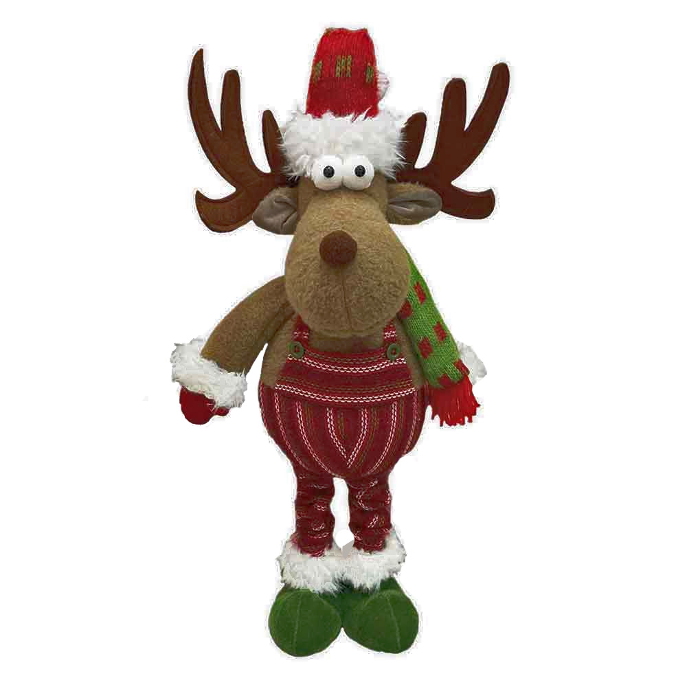 საშობაო დეკორაცია, ირემი santa-22001b pg-82912 