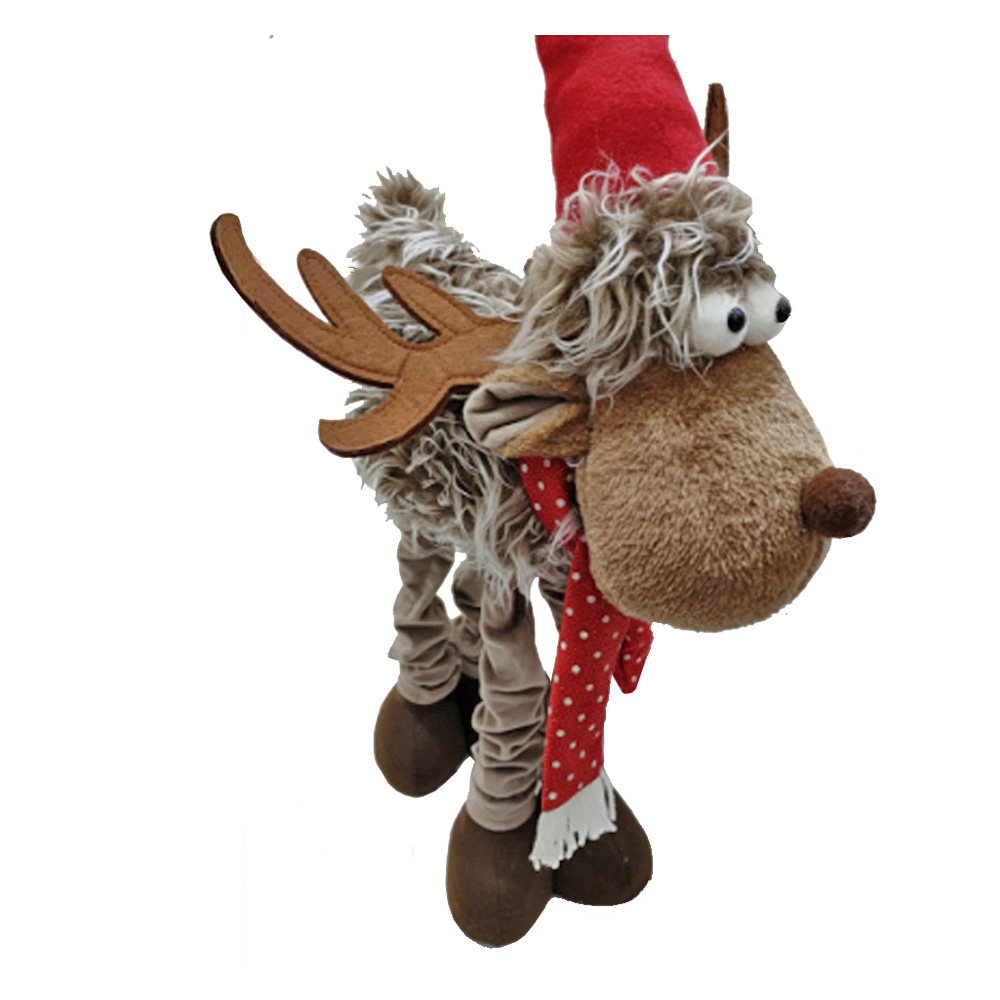 საშობაო დეკორაცია, ირემი santa-20266a pg-82935 