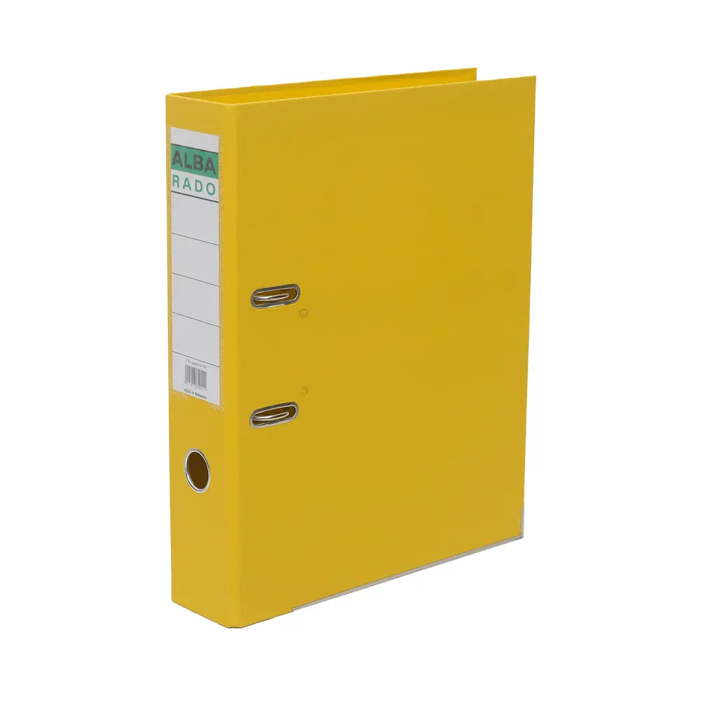 ALBA RADO - binder A4 - მუყაოს ბაინდერი - ყვითელი pg-83209color Yellow 