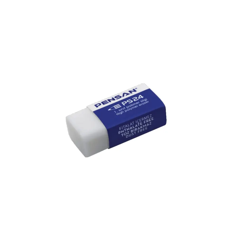 Pensan White Eraser PS24 - საშლელი pg-83333color White 