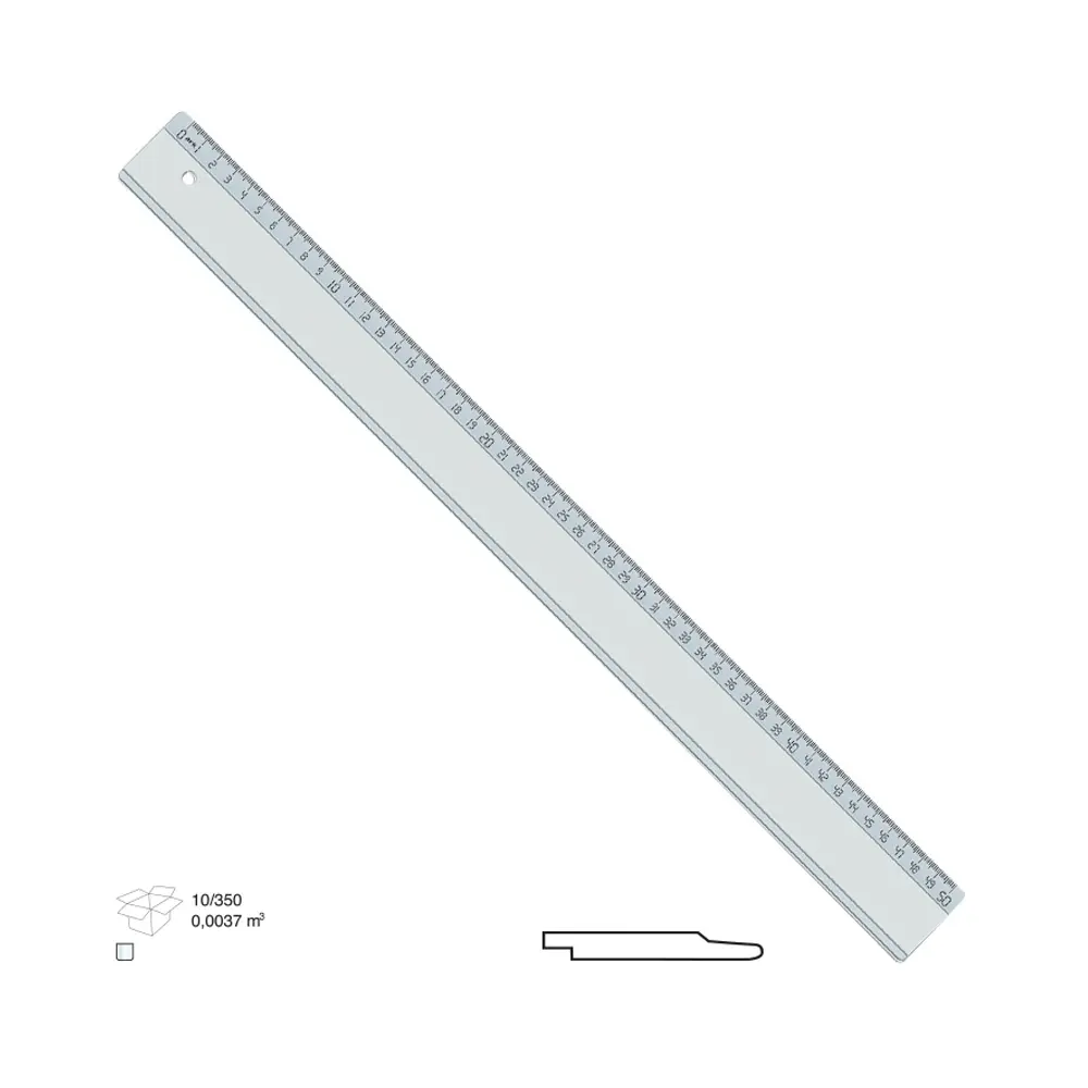 ARK-145-50 სახაზავი 50 სმ pg-83387color გამჭივალე 