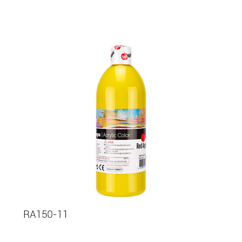 RA150-11 Red  Apple აკრილი 500 მლ  (ყვითელი) pg-83421 