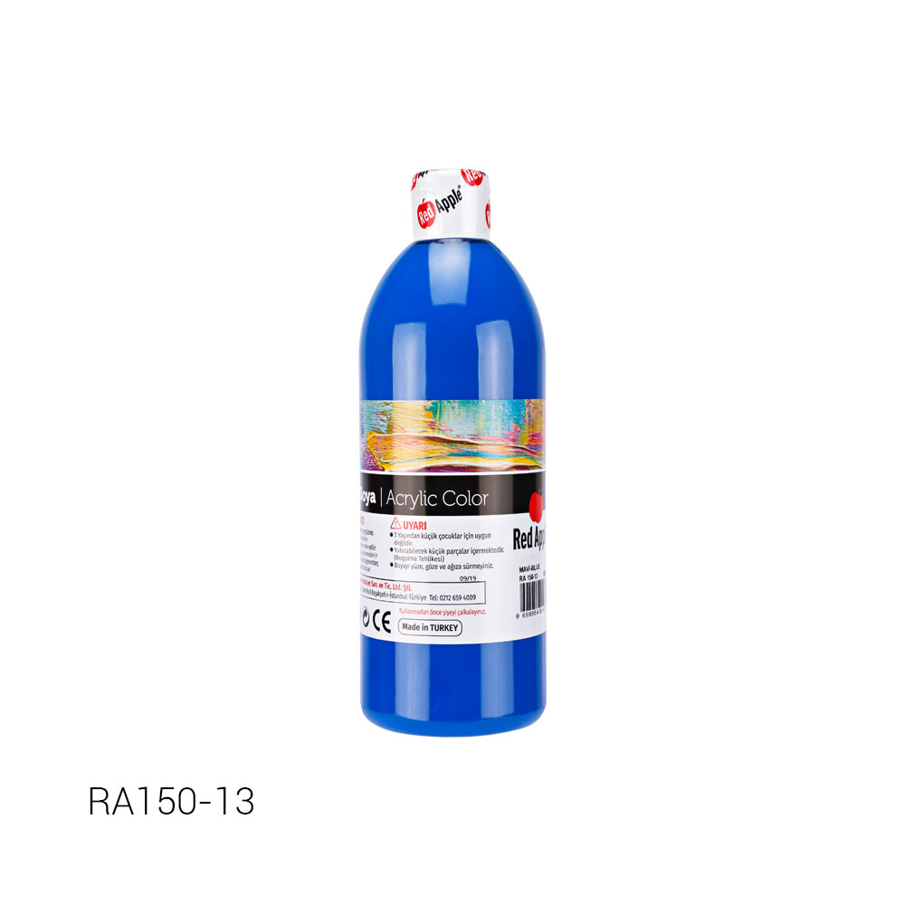 RA150-13 Red  Apple აკრილი 500 მლ  (ლურჯი) pg-83423 