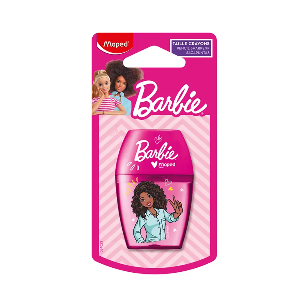 სათლელი - Maped - 034023 - Pencils Sharpener  1h Shaker Barbie Blister pg-83486 