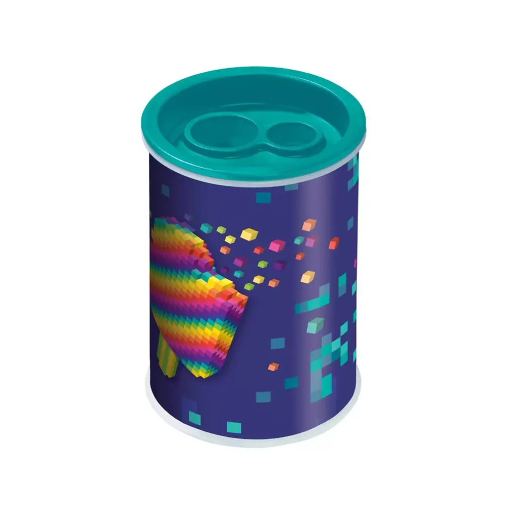 სათლელი - Maped - 044123 - Pencils Sharpener  Pixel Party Can 2h pg-83489 