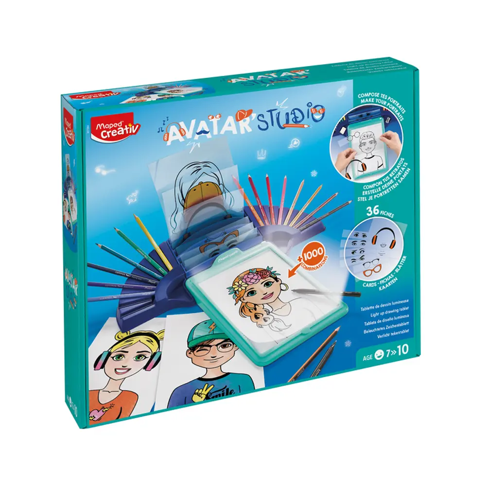 Maped - 907064 - Board Activities - Avatar Studio - დაფა- კრეატიული ნაკრები  mp-907064 pg-83520 