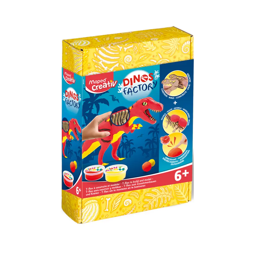 Maped - 907210 - Dinos Factory - Trex - კრეატიული ნაკრები - დინო mp-907210 pg-83526 
