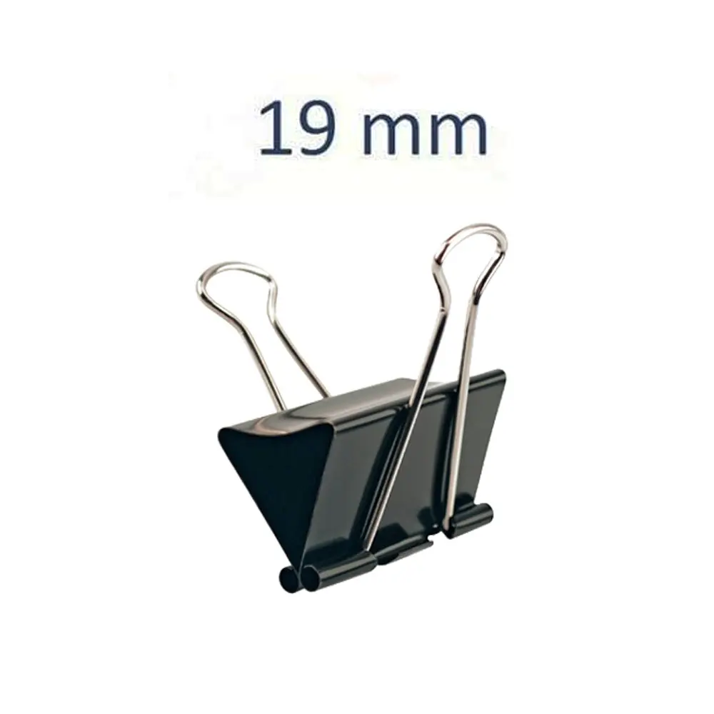 კლიფსი 19მმ შავი dl-977118-19 pg-83586 