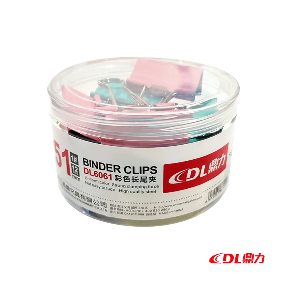კლიფსი 51მმ ფერადი dl-6061-51 pg-83588 
