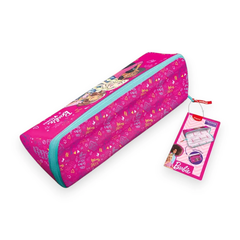 Maped - 931915 - Open Xxl Pencil Case Fancy Barbie - პენალი pg-83824color ვარდისფერი 