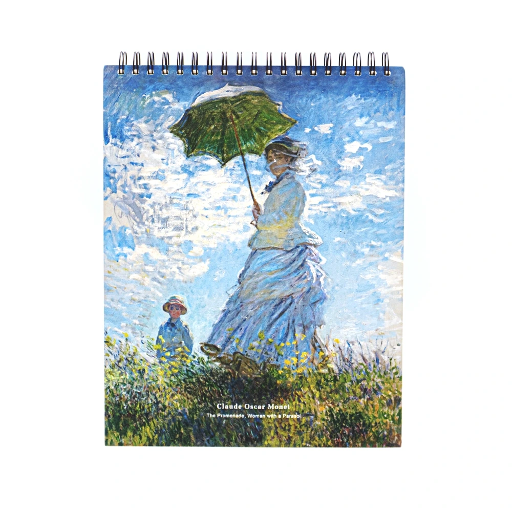Sketch Book - 2087 -  Woman with Parasol -  სკეჩბუქი - 48 ფურცლიანი pg-84573 
