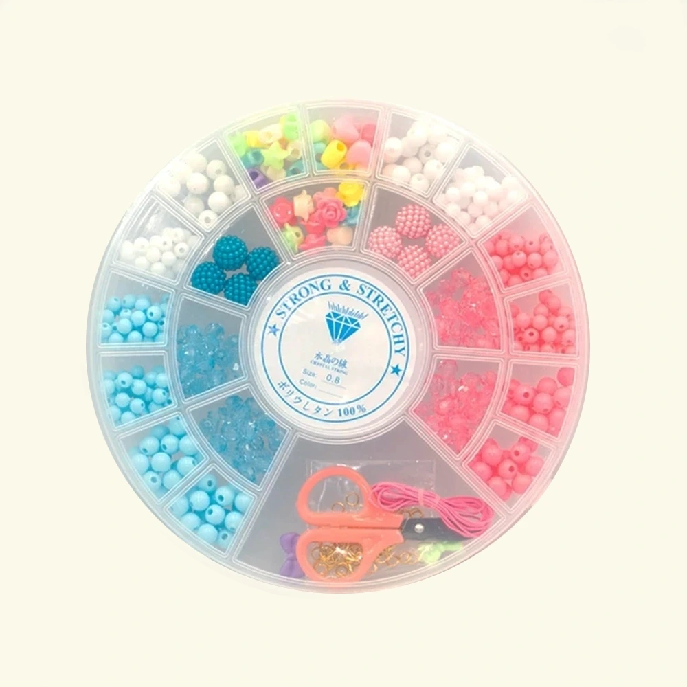 მძივების ნაკრები - mdz-003 pg-84786color მრავალფერიანი 