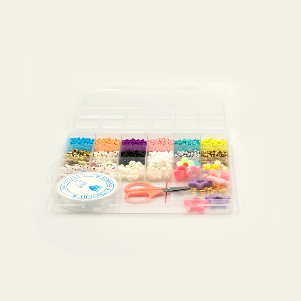 მძივების ნაკრები - mdz-005 pg-84788color მრავალფერიანი 