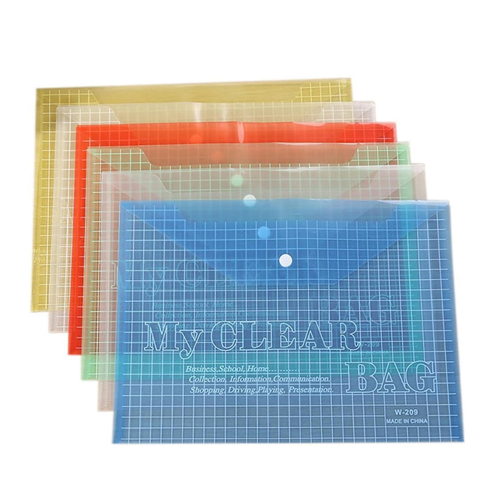 საქაღალდე - გამჭვირვალე - Plastic Folders - My Clear Bag - W-209-A4 pg-79149 