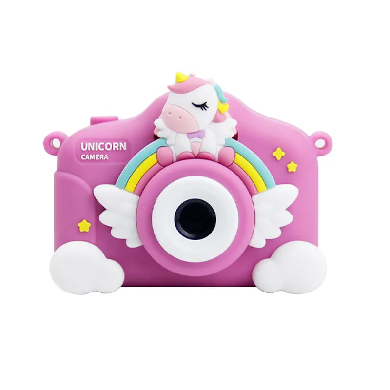 Miiepls - Photo-camera Unicorn - XL-830 - საბავშვო ფოტოკამერა - უნიქორნი pg-85004color ვარდისფერი 