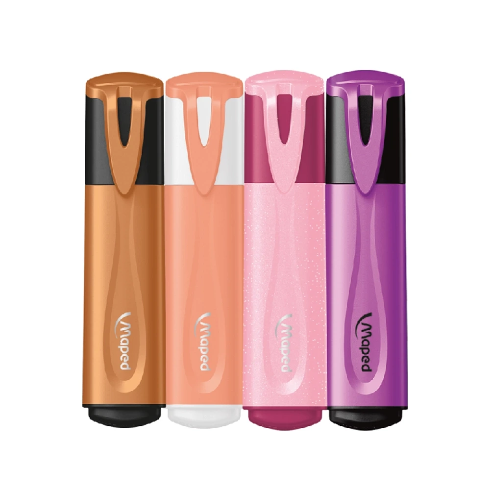 Maped - 740902 - FluoPeps Assorted Theme X4 - ტექსტის მოსანიშნი მარკერი x4 pg-85138 