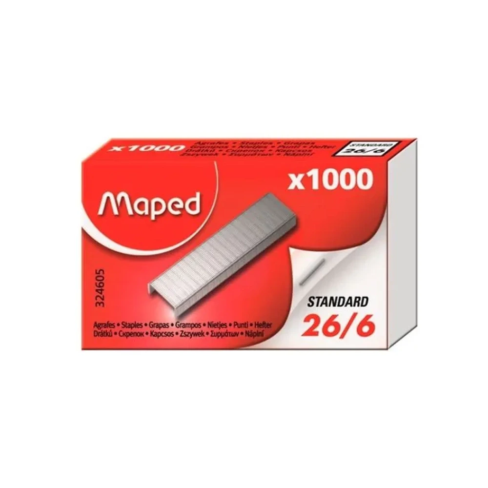 Maped - 324605 - Staples 26/6 X1000 - სტეპლერის ტყვია pg-85157 