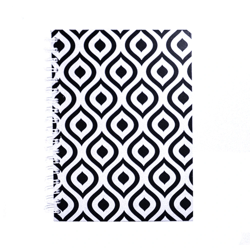 LIZY - SRSPB5-5SQ - Notebook - ბლოკნოტი 17x24  ზამბარით 120 ფურცლიანი - უჯრიანი pg-85201 