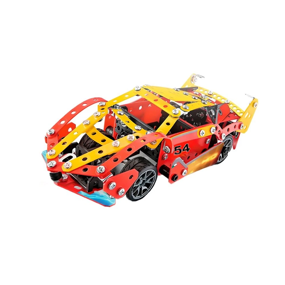 Constructor - 096F - Metal Building RC Car - მანქანა - მეტალის კონსტრუქტორი pg-85294 