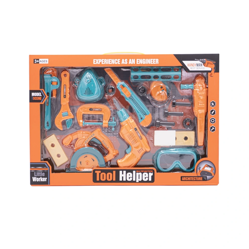 Tool Helper - 666-106 - სათამაშო სახელოსნო ნაკრები pg-85308color ნარინჯისფერი 