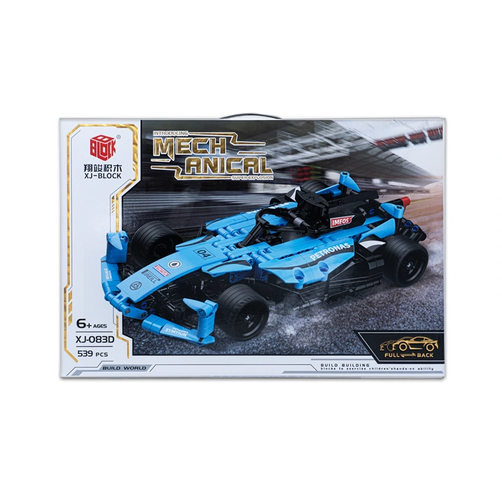 Constructor – XJ083D - Mach Anical Block Car - კონსტრუქტორი სპორტული მანქანა pg-85345 