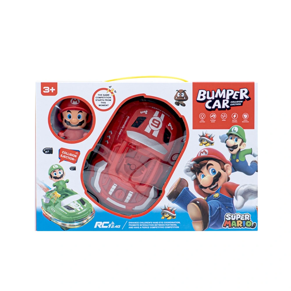 Toy - 6674 - Super Mario RC Bumper Car - რადიომართული ბამპერ მანქანა pg-85354 