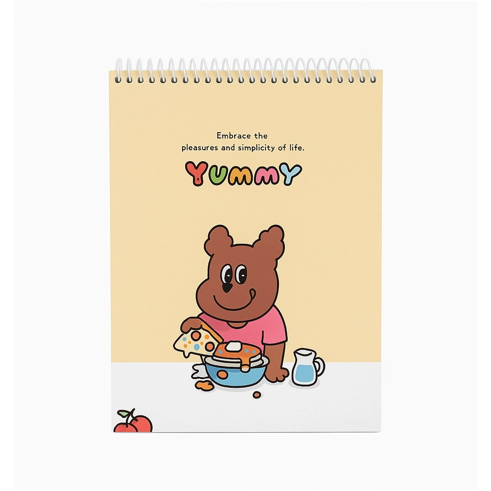 Sketchbook - 2318 -  A5 - სკეჩბუქი - 100 gm 46 ფურცლიანი -  ზამბარით pg-85416 