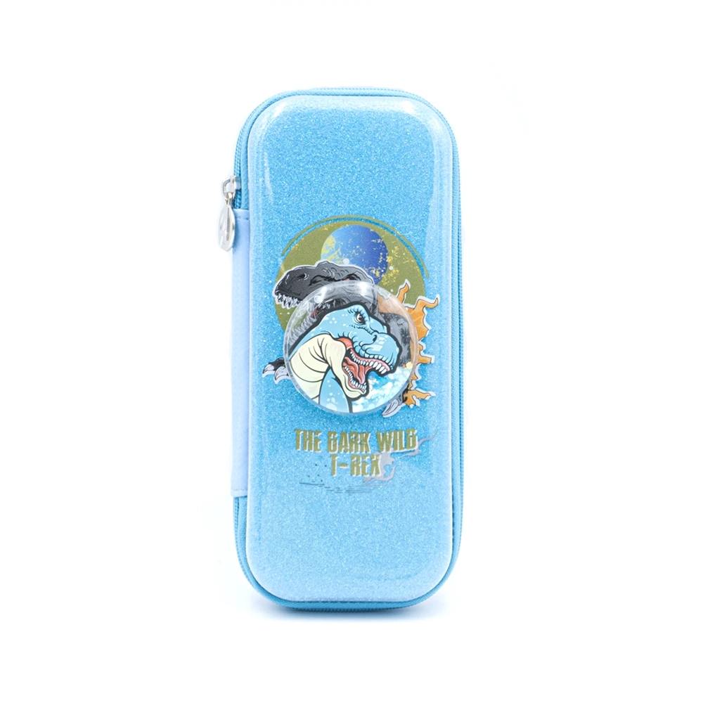 Pencil Case - QT-5918 - Dino - სასკოლო პენალი pg-85489color ლურჯი 
