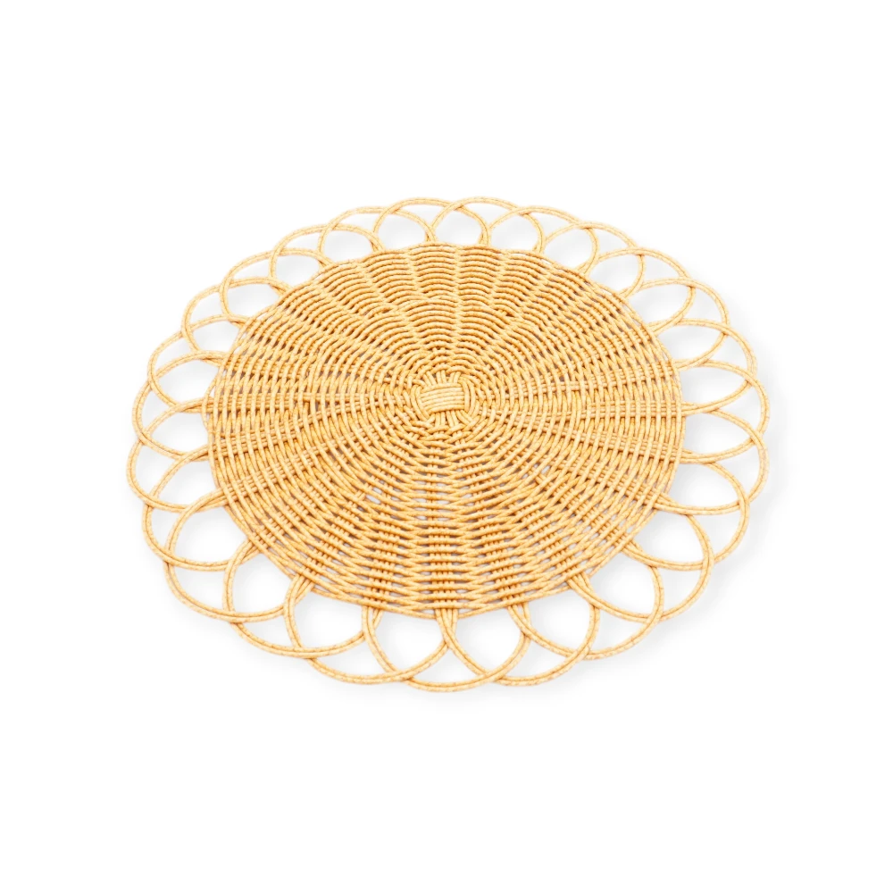 Fireproof Mat - 9304-19 - მოწნული ცეცხლგამძლე მატიკი - 38სმ pg-85721color ბეჟი 